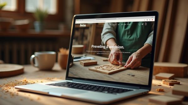 Maximiser la visibilité en ligne par la création de site web pour artisan